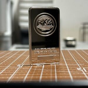 1oz Silver Bar Fine .999 Silver Unknown Mint